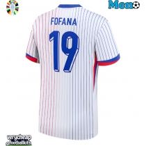France Youssouf Fofana #19 Replica Away Shirt Euro 2024 Short Sleeve